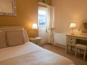 Hotel room at The Elm Tree Hotel Llandudno, North Wales