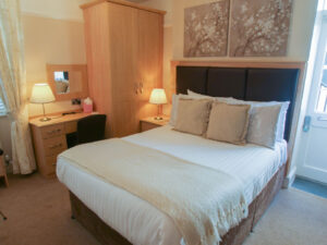 Hotel room at The Elm Tree Hotel Llandudno, North Wales