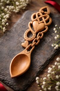 Welsh love spoon